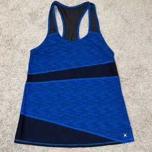 Express Core Performance Blue w/ Mesh Tank Top - Size Small